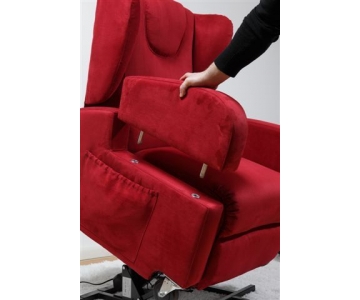 Poltrona Relax Lift (alzapersona) Braccioli Removibili, Maniglione, mod. GENNY