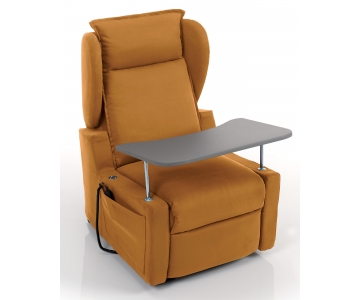 Iva 4% Poltrona Relax Lift (Alzapersona) braccioli removibili, 2 motori mod.KAROL