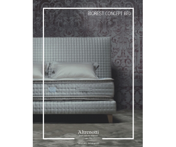 Materasso Altrenotti Exuberance 2000 MicroMolle + Gel Memory 2 pillow top Europe Cotone Makò H.26
