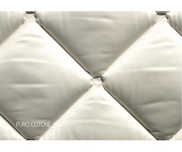 Materasso Altrenotti Sensitive 800 molle + Gel Memory 2 pillow top Usa Cotone Makò H.28