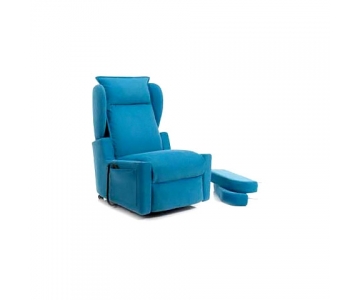 Iva 4% Poltrona Relax Lift (Alzapersona) braccioli removibili, 2 motori mod.KAROL