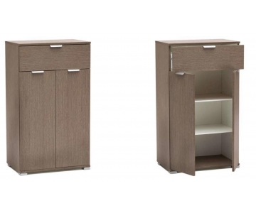 MOBILE CONTENITORE 2 ANTE + CASSETTO 103x60x38