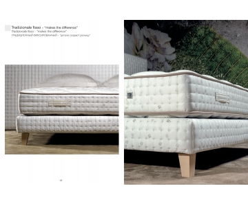 Materasso Altrenotti Posture 800 molle Fisso Jacquard Viscosa H.25