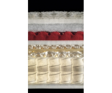 Materasso Altrenotti Extreme 6000 MicroMolle + Caucciù Pillow Top USA Cotone Makò H.30