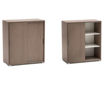 MOBILE SCARPIERA 2 ANTE SCORREVOLI 2 RIPIANI 85x75x38