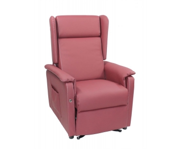 IVA 4% Poltrona Relax Alzapersona 2 motori, Roller, porta USB, mod. Valeria