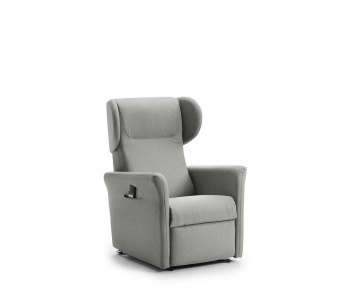 IVA 4% Poltrona Relax Alzapersona, posizione TV, seduta memory, 2 motori mod. Rita Vitarelax