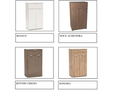 MOBILE CONTENITORE 2 ANTE + CASSETTO 103x60x38