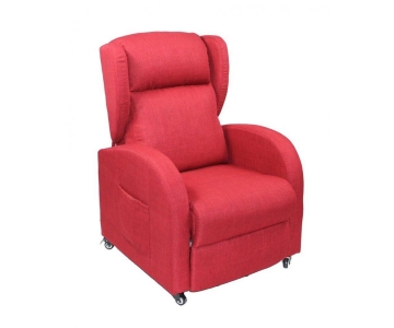 IVA 4% Poltrona Relax Lift (alzapersona) 1 Motore, Vibro Massaggio, Riscaldamento, 4 ruote, mod. Diletta