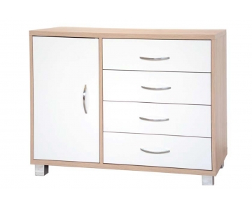 MOBILE 4 CASSETTI + 1 ANTA 78x98x40