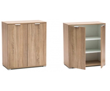 MOBILE SCARPIERA 2 ANTE BATTENTI 2 RIPIANI 85x75x38