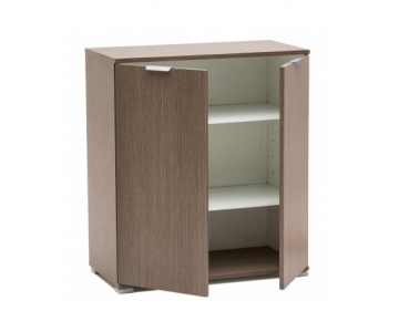 MOBILE SCARPIERA 2 ANTE BATTENTI 2 RIPIANI 85x75x38