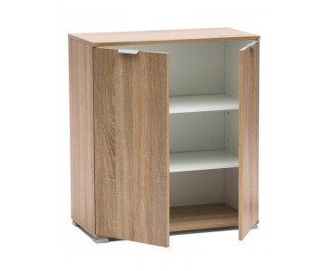MOBILE SCARPIERA 2 ANTE BATTENTI 2 RIPIANI 85x75x38