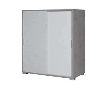 MOBILE SCARPIERA 2 ANTE SCORREVOLI 2 RIPIANI 85x75x38