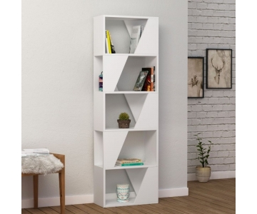 MOBILE LIBRERIA 5 RIPIANI ROVERE 54x24xH.168