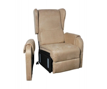 Poltrona Relax Alzapersona 2 Motori, Braccioli Removibili, Pediera estendibile, mod. Astra k