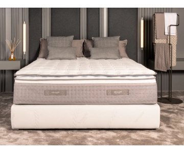 PROMO BI-COMFORT, Materasso BI-MOON H31, molle Insacchettate + TOPPER H5 + LENZUOLO 100% COTONE