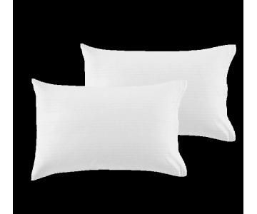 Coppia Coprifedere per cuscino in spugna Cotone Jaquard, 80x50 cm