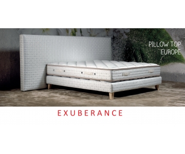 Materasso Altrenotti Exuberance 2000 MicroMolle + Gel Memory 2 pillow top Europe Cotone Makò H.26