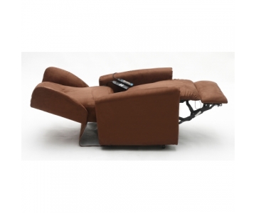 IVA 4% Poltrona Relax Lift (alzapersona) 2 motori + riscaldamento e vibro, mod. Orchidea